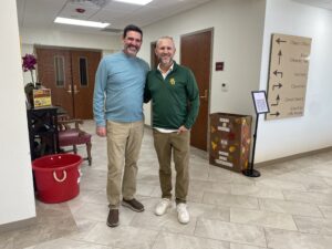 Rev. Dr. John McLarty with Rev. Dr. Rusty Freeman
